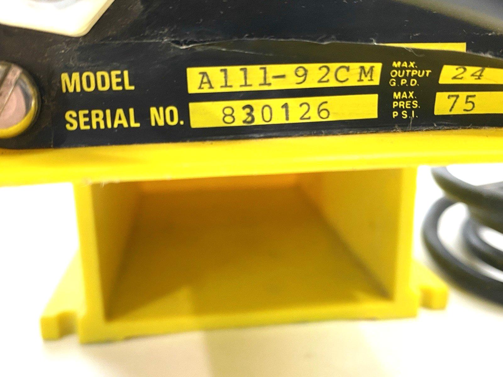 Liquid Metronics A111-92CM Metering Pump 115V 1A DAMAGED - Maverick Industrial Sales