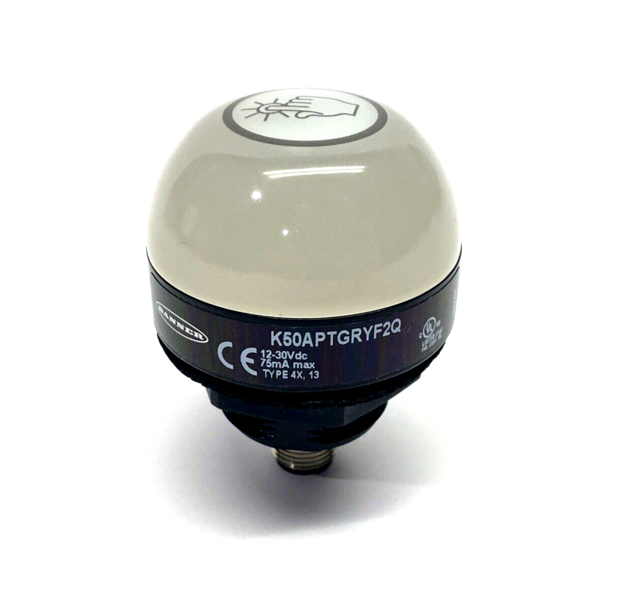 K50APTGRYF2Q, 26505 | Banner K50APTGRYF2Q 3-Input Color Touch Sensor 50mm Multipurp. M12 8-Pin 26505 - New – Open box - Maverick Industrial Sales