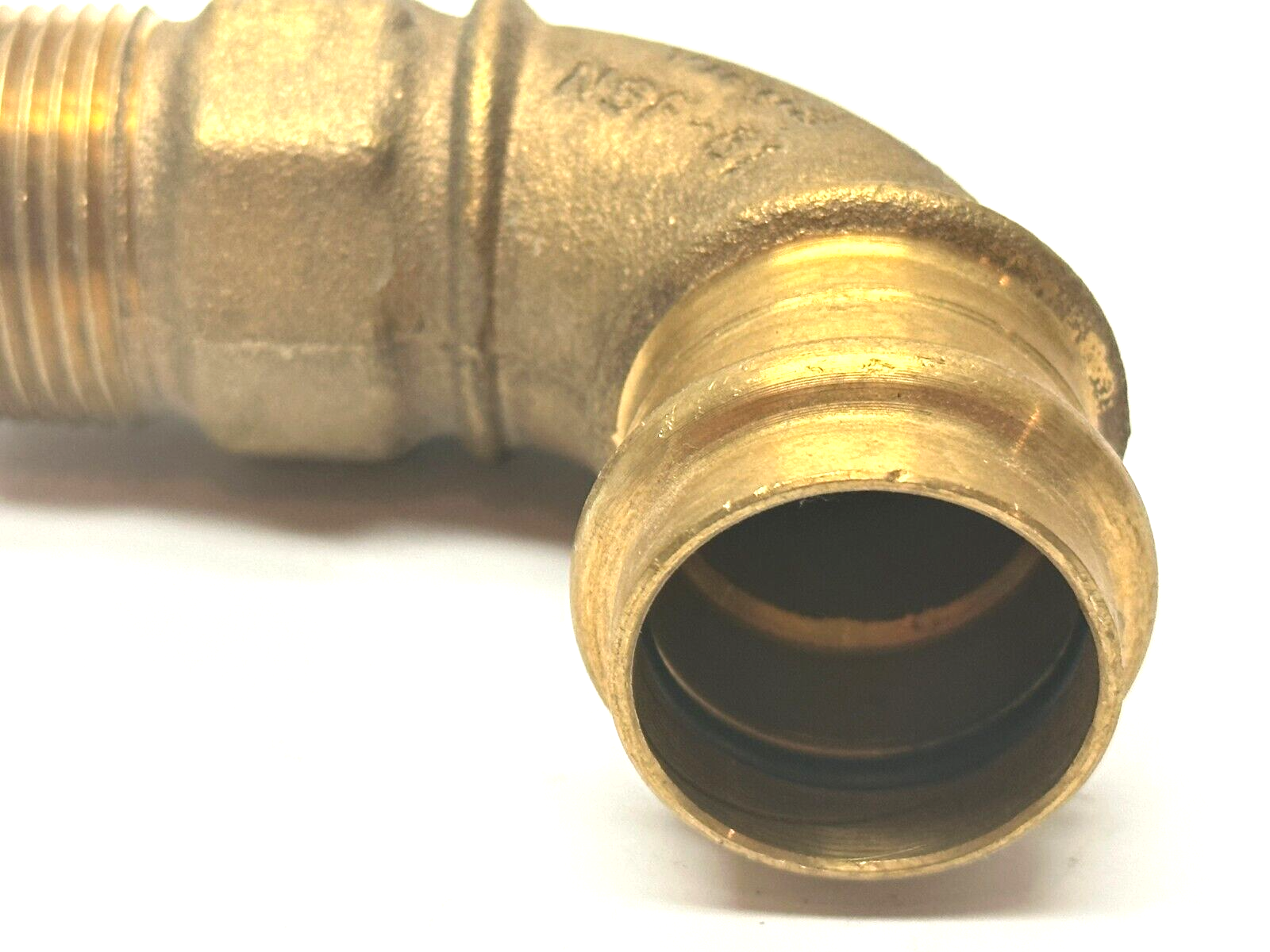 Viega 77512 Propress 1" x 1" MNPT CXM 90 Degree Elbow Bronze - Maverick Industrial Sales