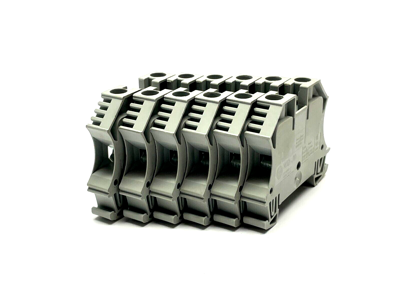 1492-J10 | Allen Bradley Terminal Blocks 65A 600VAC/DC Gray 10mm LOT OF 6 - Used - Maverick Industrial Sales