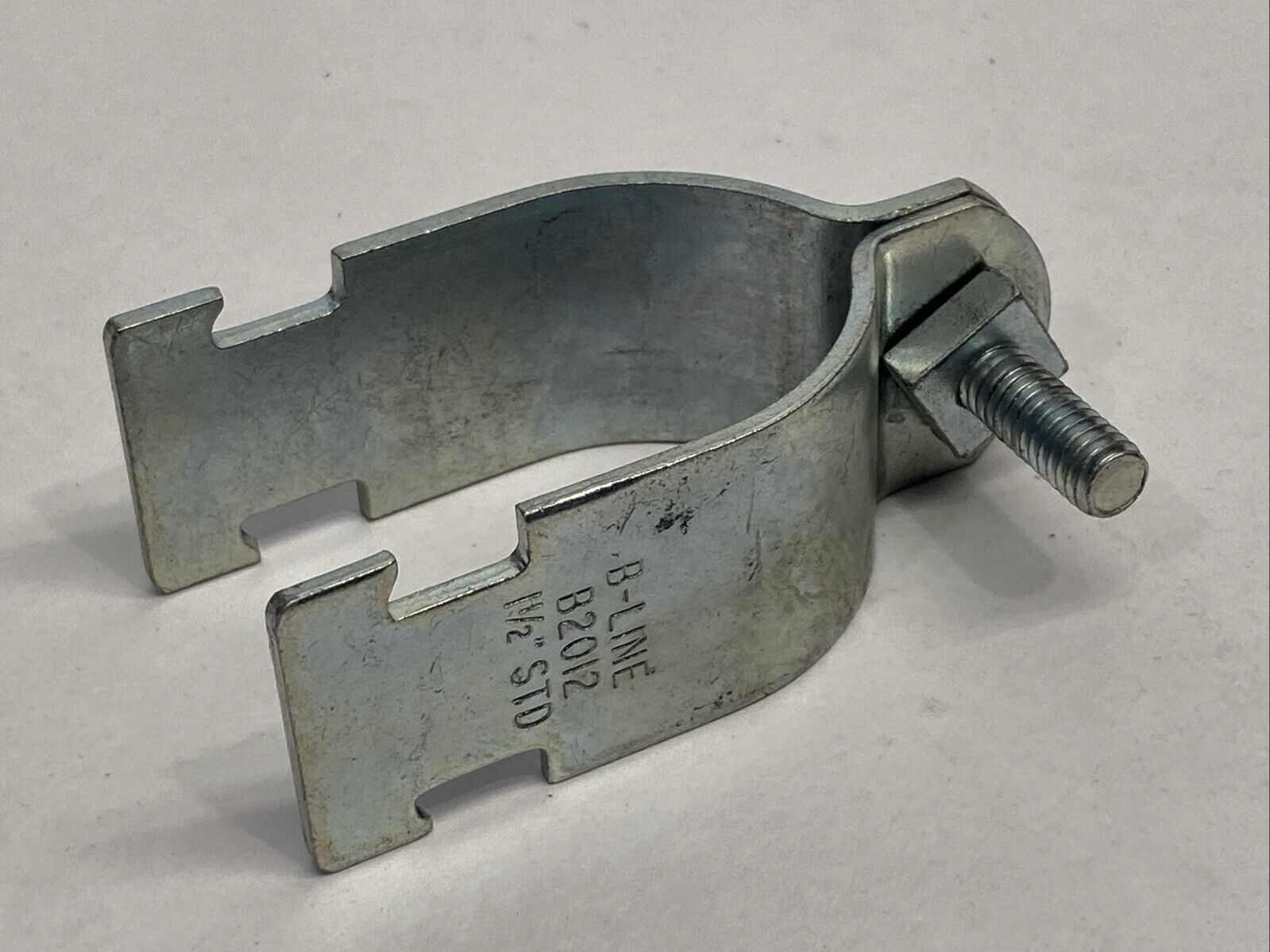 Cooper B2012 B-Line Conduit Strut Clamp 1-1/2" Plated Zinc LOT OF 5 - Maverick Industrial Sales