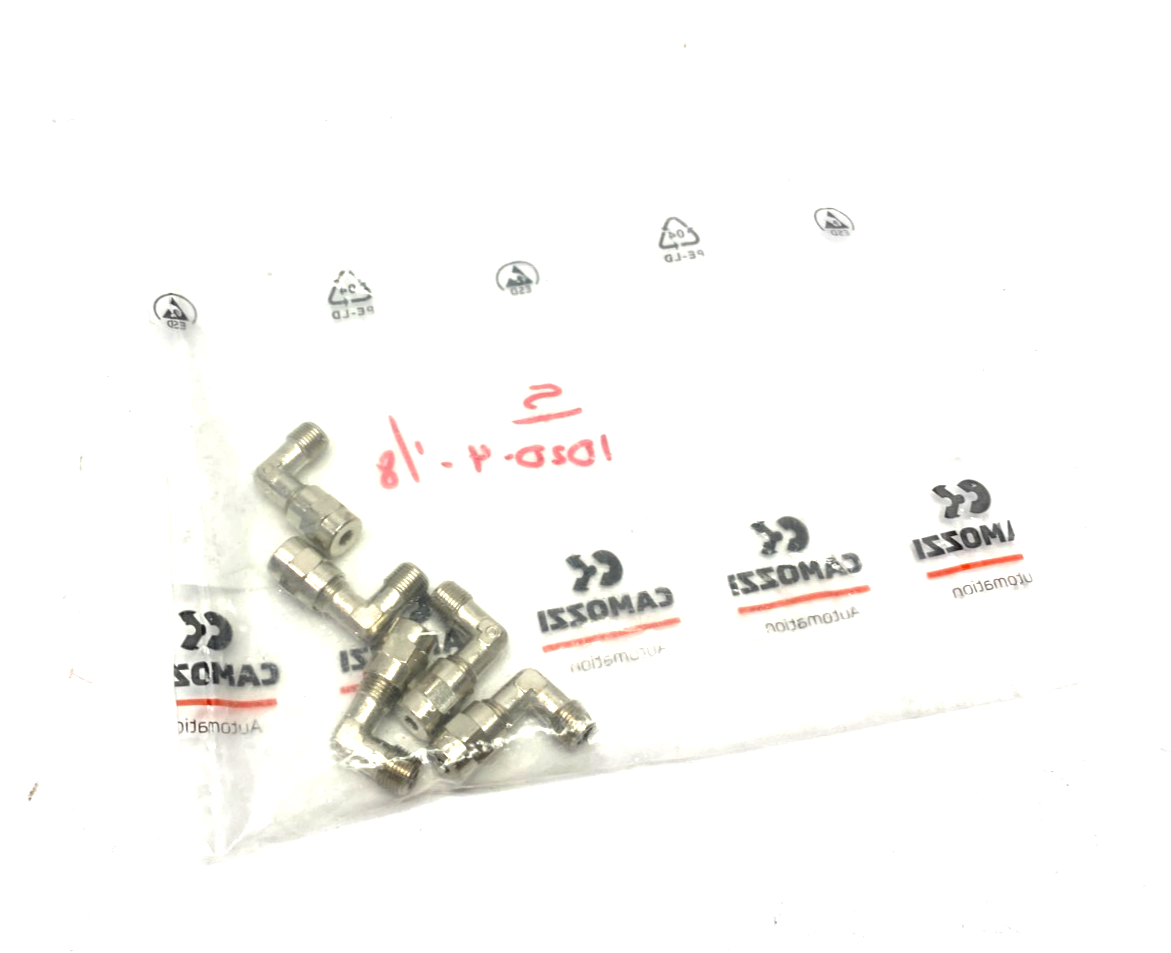Camozzi 1020-4-1/8 Fixed Male Elbow Fitting PKG OF 5 - New - Maverick Industrial Sales
