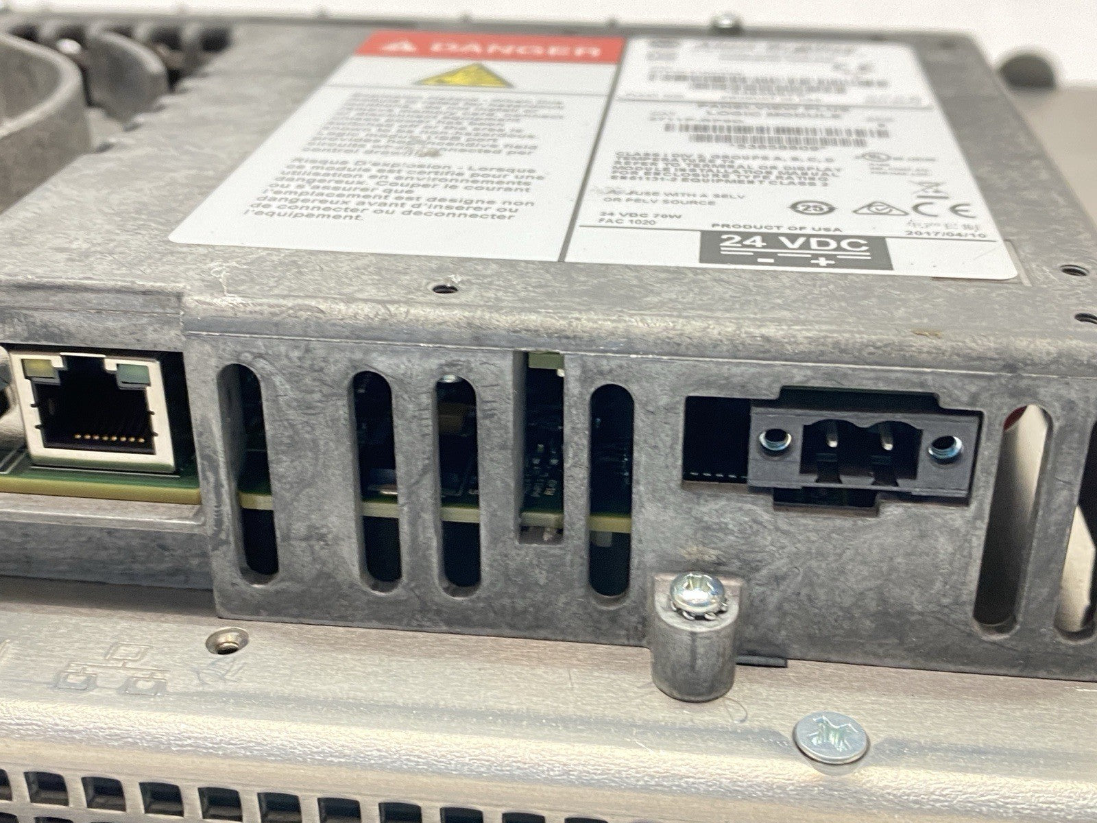 2711P-T12C4D8 | Allen Bradley Ser A PanelView Plus 1250 Operator Interface Panel - For parts or not working - Maverick Industrial Sales