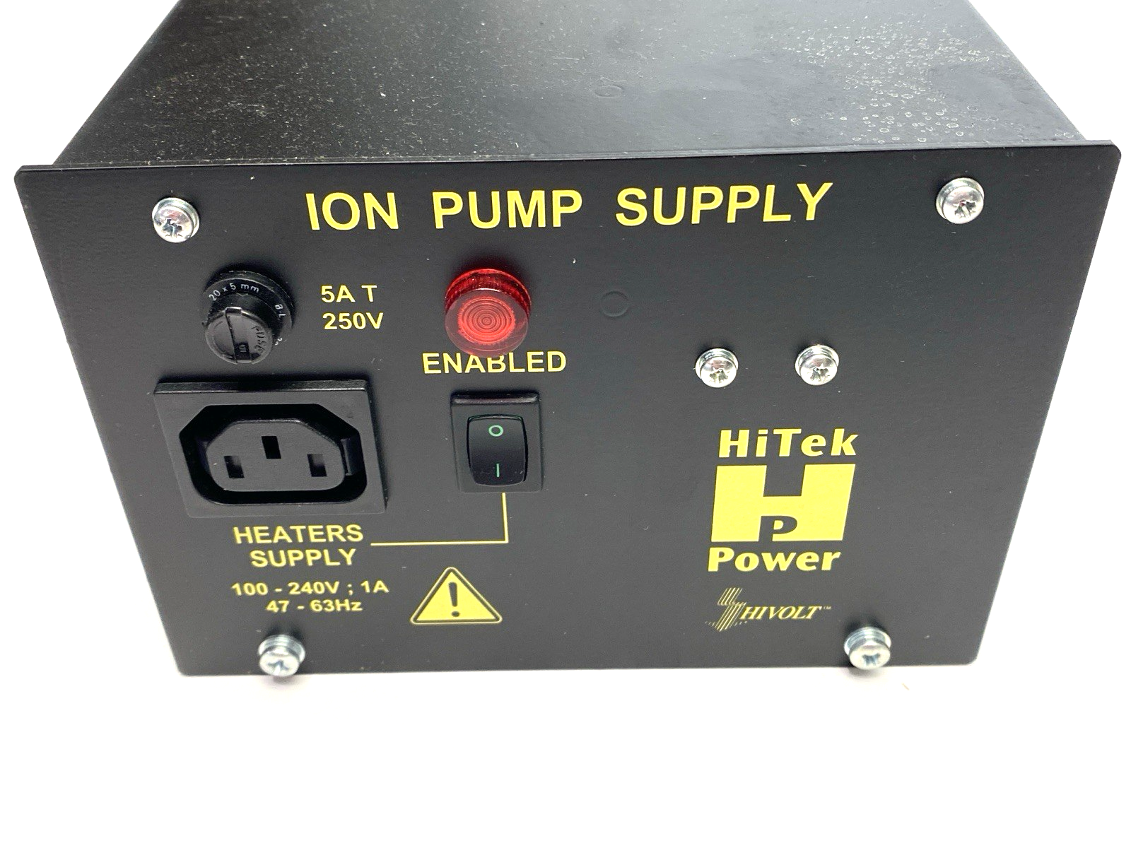 HiTek Power 1P100-502-05 Hivolt Ion Pump Power Supply 2A - Maverick Industrial Sales