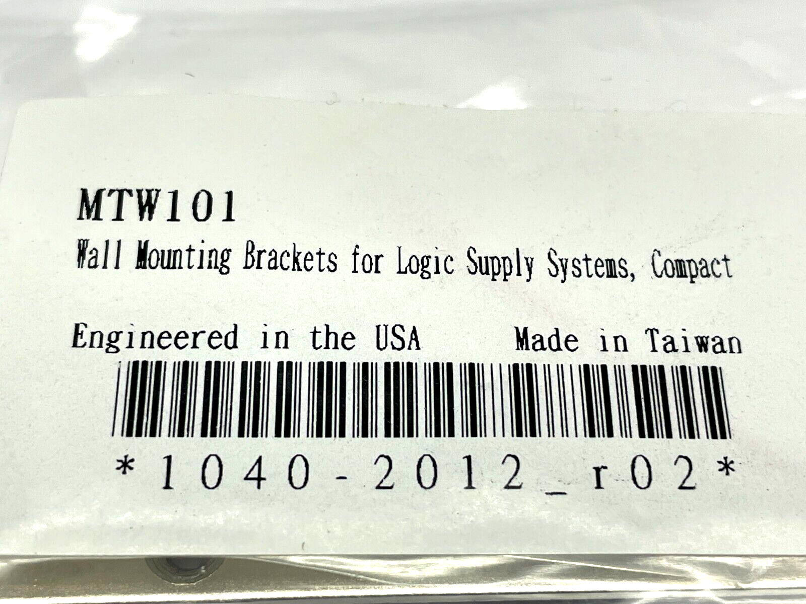 Logic Supply MTD102 DINClip Mounting Kit w/ MTW101 Wall Mount Brackets - Maverick Industrial Sales