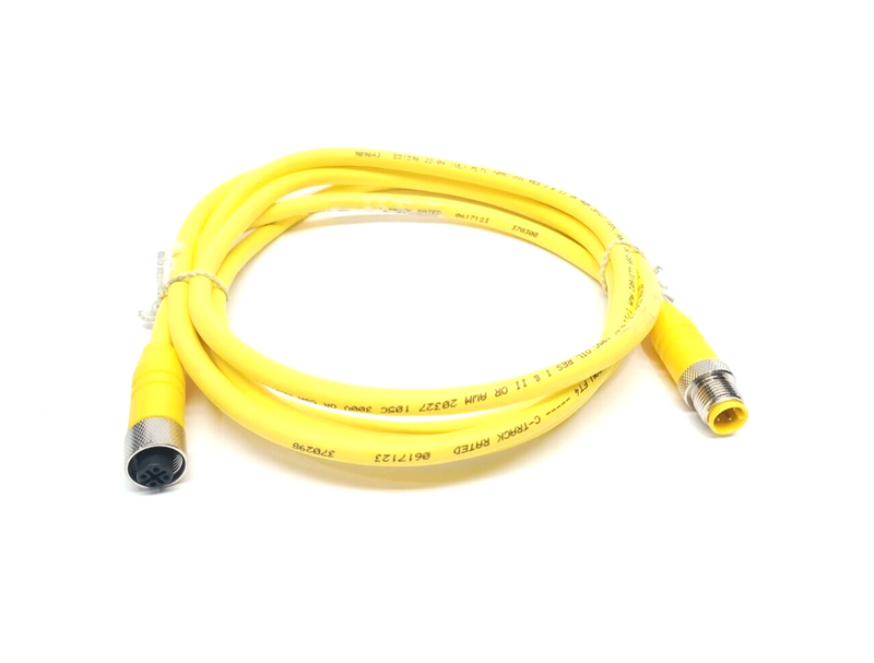 Lumberg RST 4-RKT 4-643/2M Cordset M12 4-Pin Male To Female 2m 600002330 - Maverick Industrial Sales