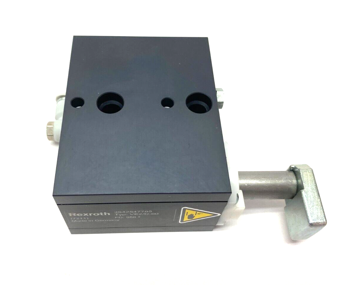 Bosch Rexroth 3842547785 Pneumatic Stop Gate NO HARDWARE - Maverick Industrial Sales