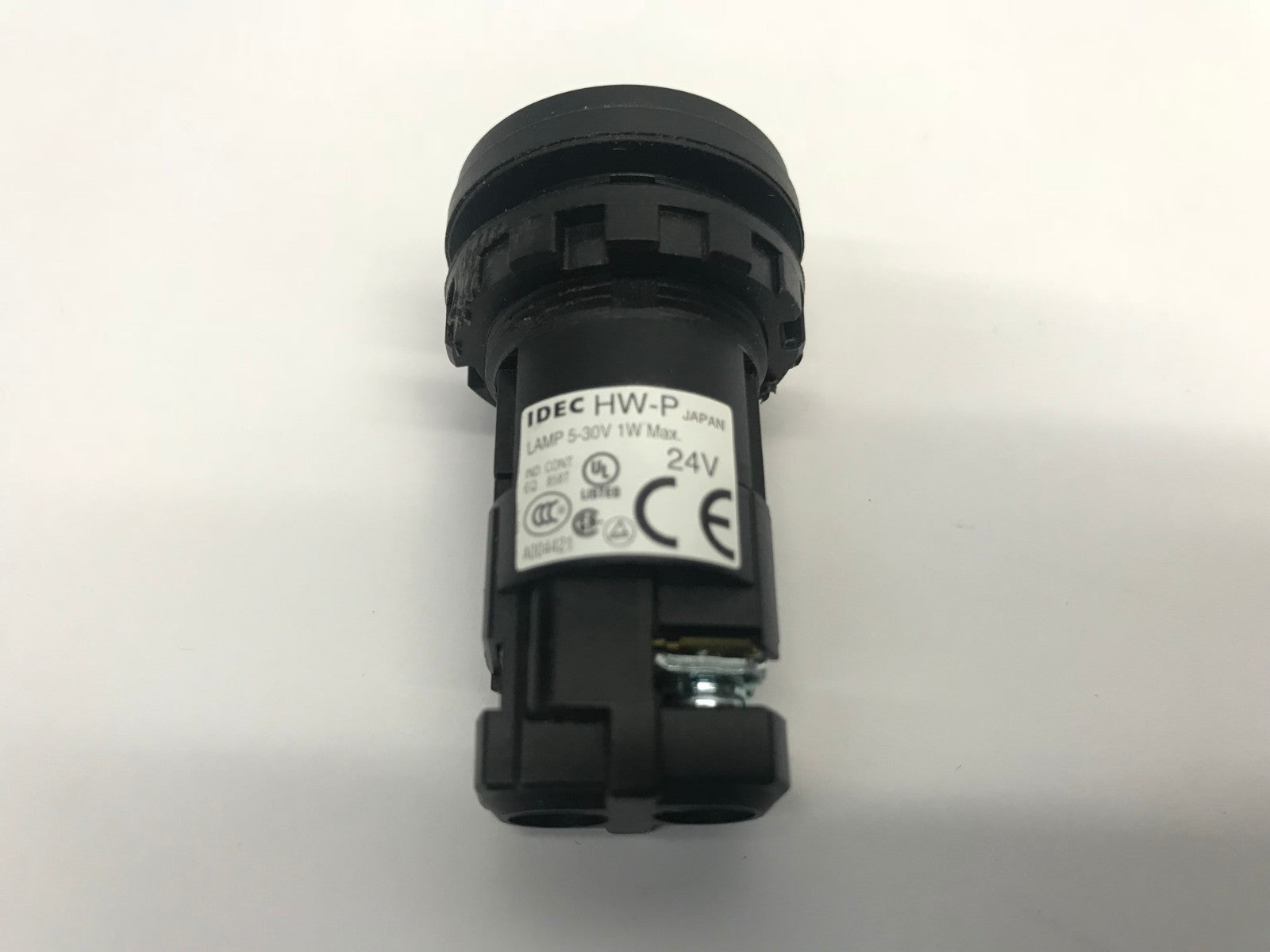 HW-P | IDEC Green Indicator Light 24V Pilot Light Enclosure Panel Box - Used - Maverick Industrial Sales