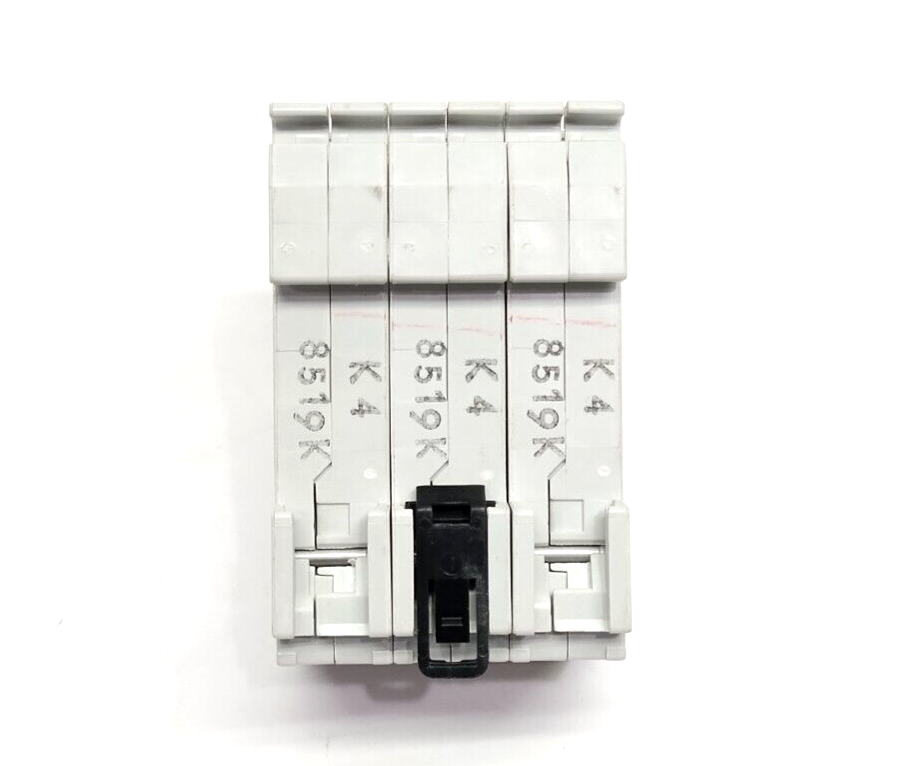 S283-K4,S283-K4A,S 283-K4,S 283 K 4A,S283K4A,S283K4 | ABB S283-K4 Miniature Circuit Breaker 3P 4A 415VAC - Used - Maverick Industrial Sales