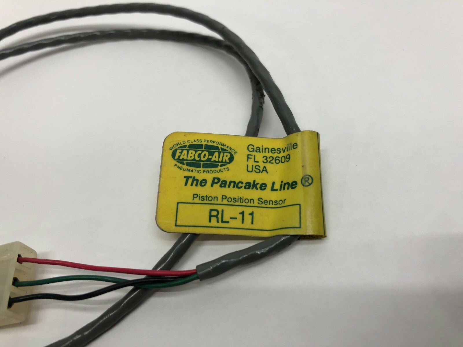 Fabco-Air RL-11 Piston Position Sensor with Mounting Bracket, The Pancake Line - Maverick Industrial Sales