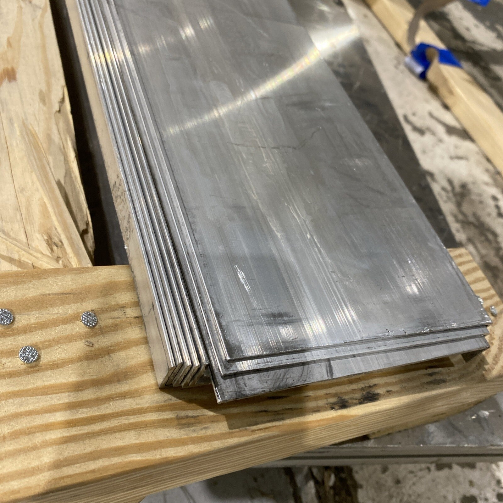 Unknown | Cable Tray Barrier 6 Inches Deep, 1/2" Bend, 144 Inches Long LOT OF 10 PCS - New – Open box - Maverick Industrial Sales
