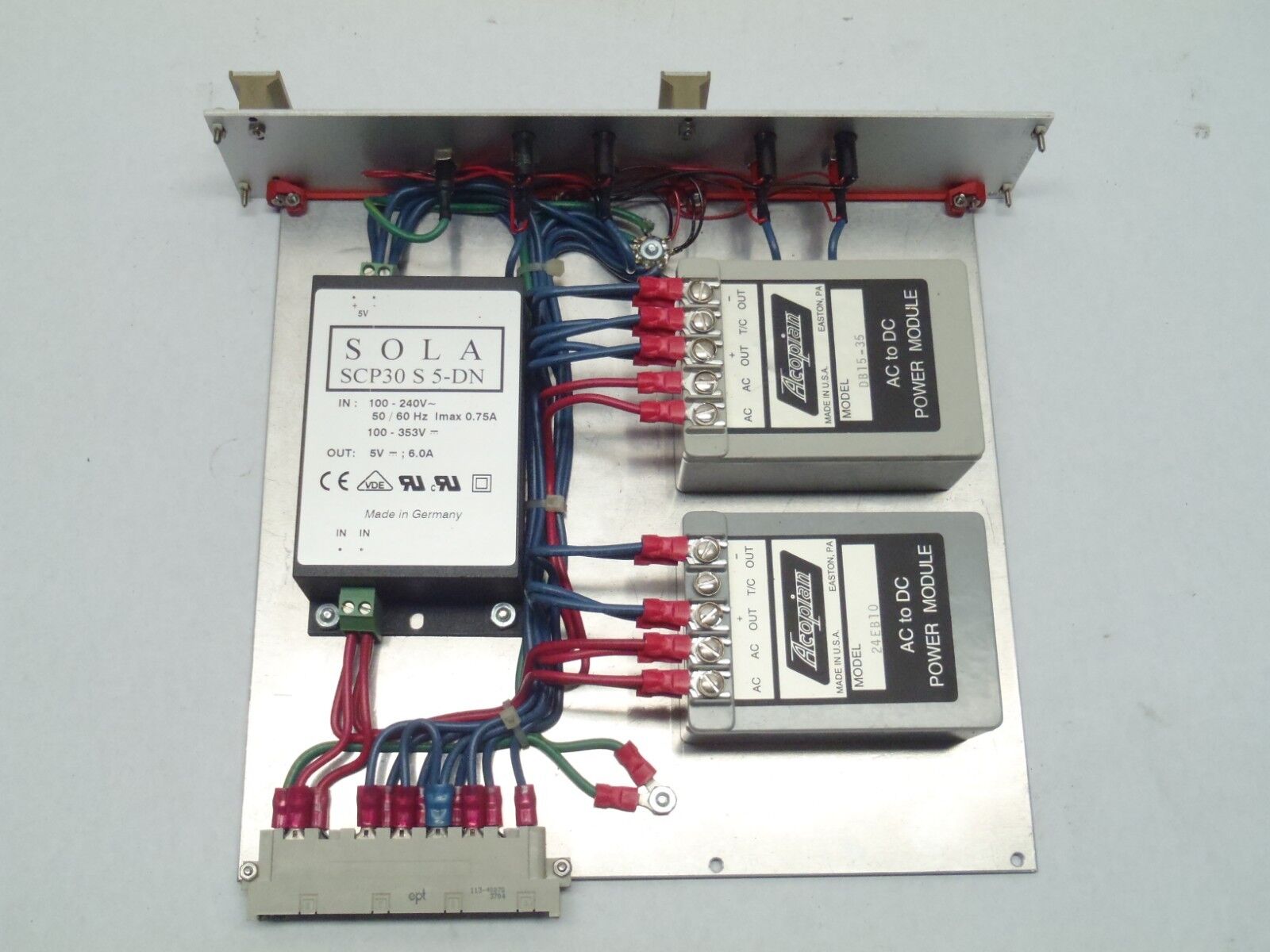 Micro-Poise SCP30S5-DN AC to DC Power Converter Board 24EB10 DB15-35 - Maverick Industrial Sales