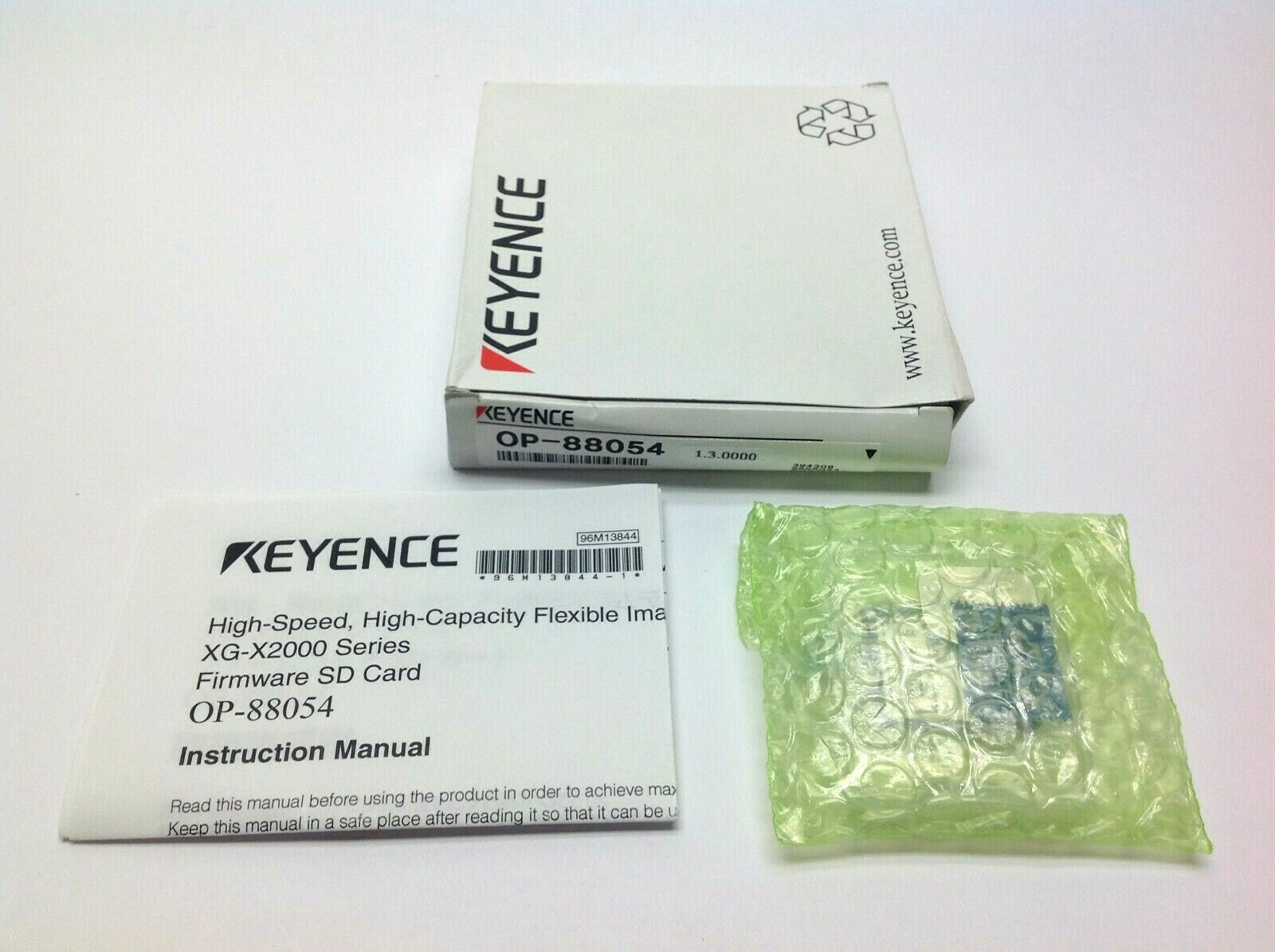 OP-88054 | Keyence 1.3.0000 SD Card For Firmware XG-X Series - New – Open Box - Maverick Industrial Sales