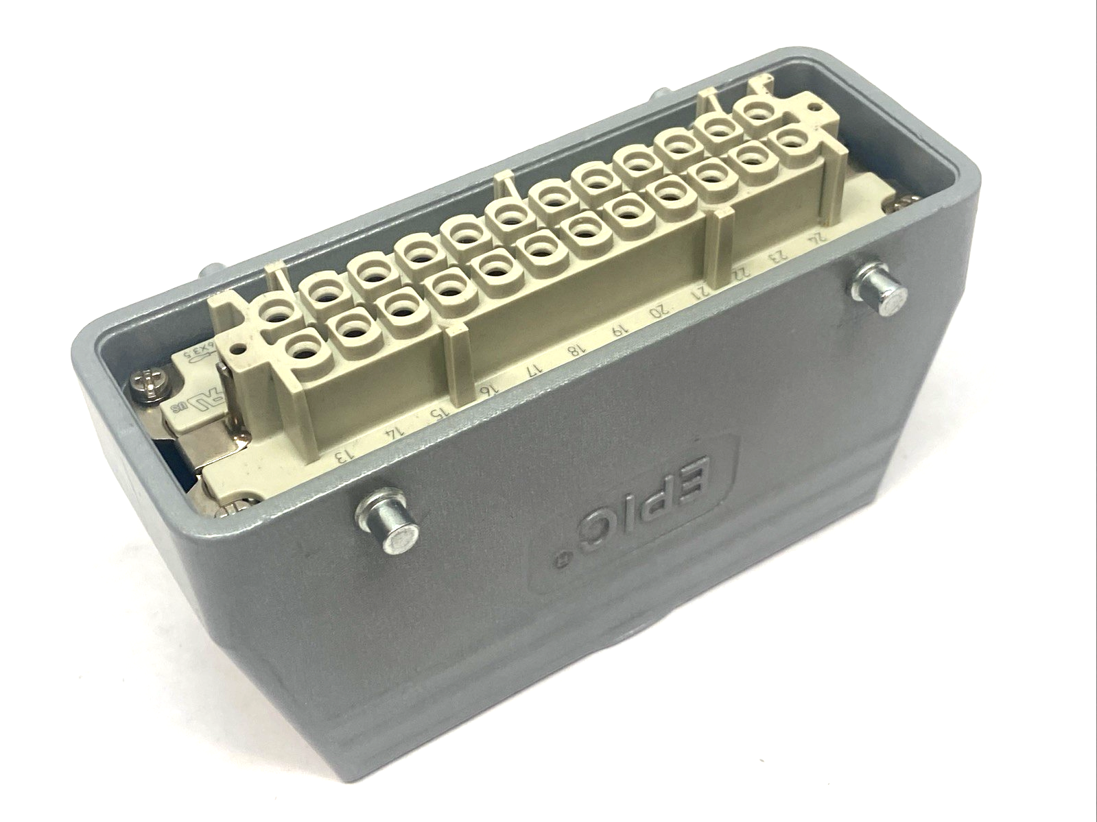 1745790000 | Weidmuller HDC HE 24 FT 24-Pole Female Insert 16A 500V w/ EPIC Case - Used - Maverick Industrial Sales