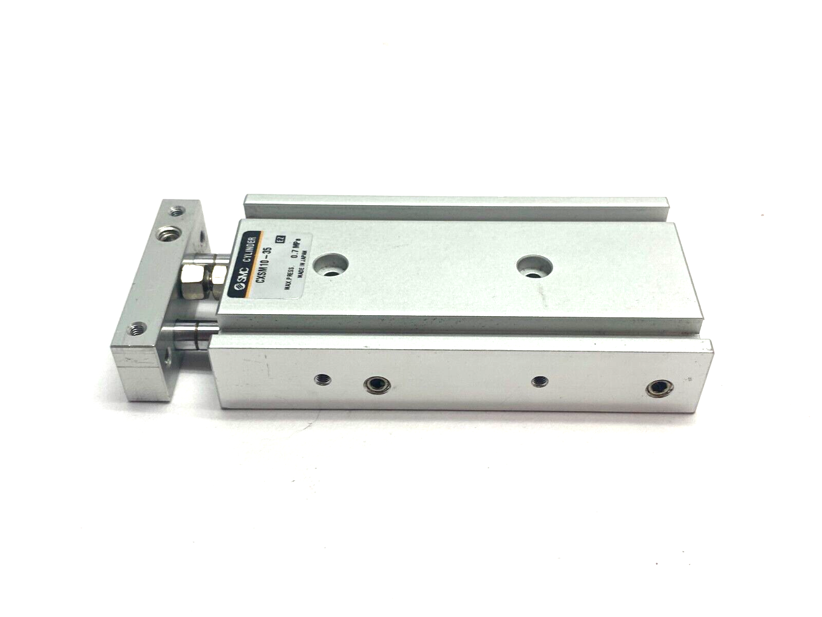 SMC CXSM10-35 Dual-Rod Guided Pneumatic Cylinder 10mm Bore 35mm Stroke - Maverick Industrial Sales