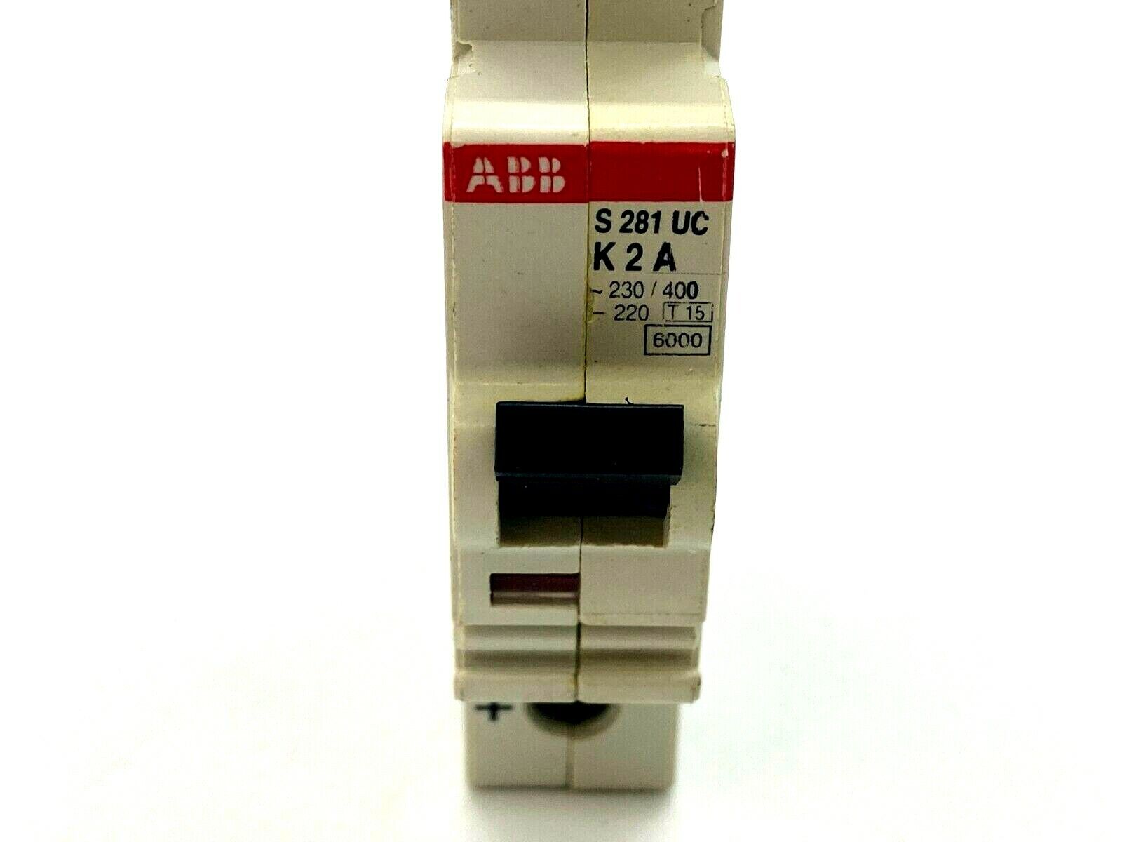 ABB S 281 UC K 2A Circuit Breaker - Maverick Industrial Sales