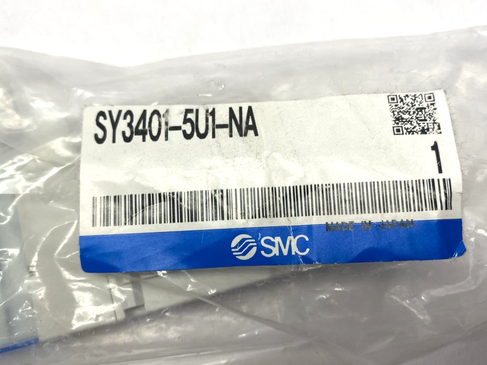 SY3401-5U1-NA | SMC Pneumatic 5-Port Solenoid Valve 24VDC - New - Maverick Industrial Sales