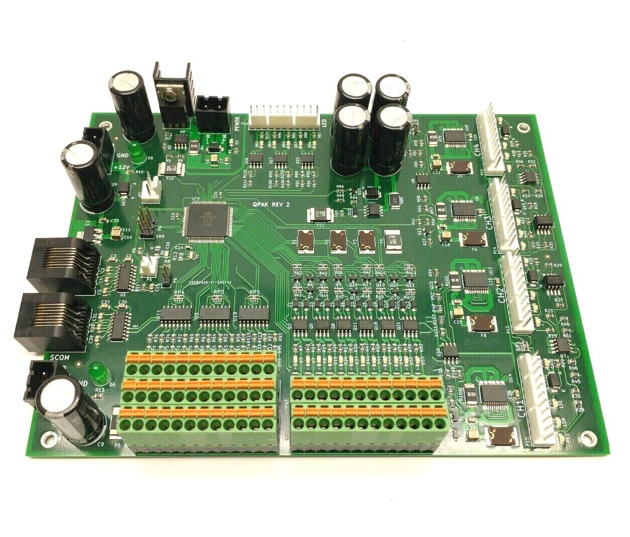 QMSI QPAK Rev 2 Control Circuit Board 2528453A-Y1-190114 - Maverick Industrial Sales