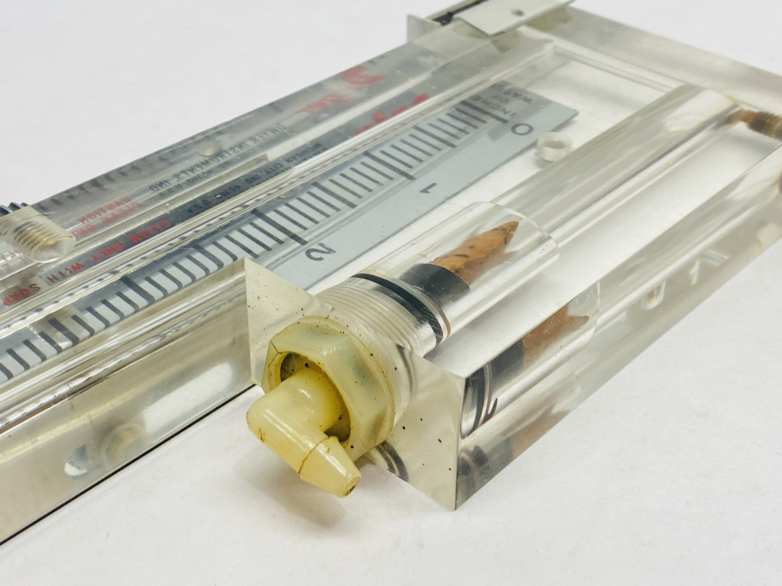 Dwyer 310 Durablock Solid Plastic Stationary Gauge 0-10 Inches - Maverick Industrial Sales