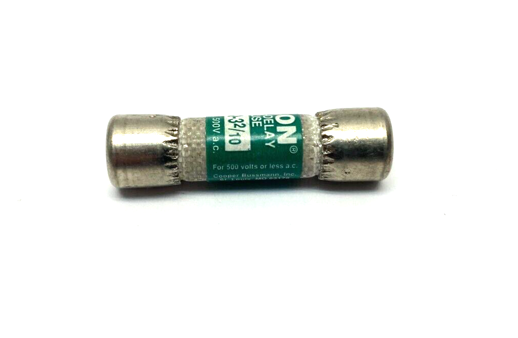 Tron Cooper Bussmann FNQ 3-2/10 Time-Delay Fuse 500VAC - Maverick Industrial Sales