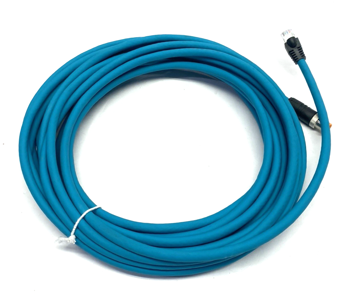 900016068 | Lumberg Automation Double Ended Ethernet Cordset 0985 856 103/10M - New – Open box - Maverick Industrial Sales