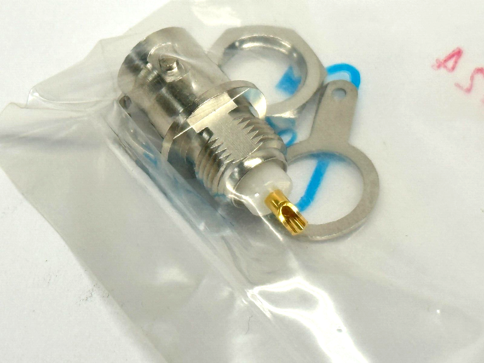 Amphenol 112424 RF Coaxial Connector BNC Bulkhead Receptacle LOT OF 2 - Maverick Industrial Sales