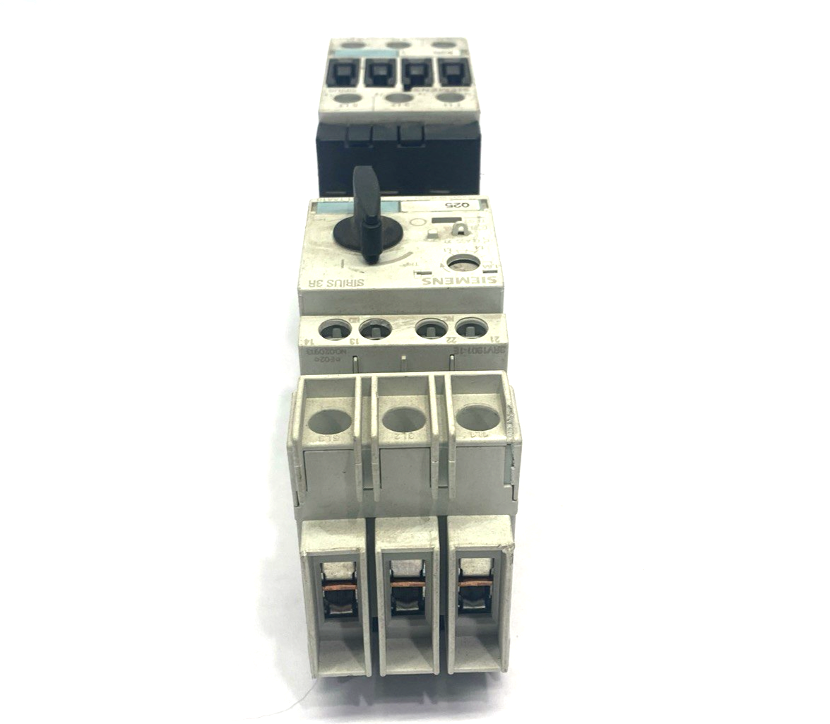 Siemens 3RV1021-1AA10 Motor Protection Circuit Breaker 3RT1024-1A Contactor - Maverick Industrial Sales