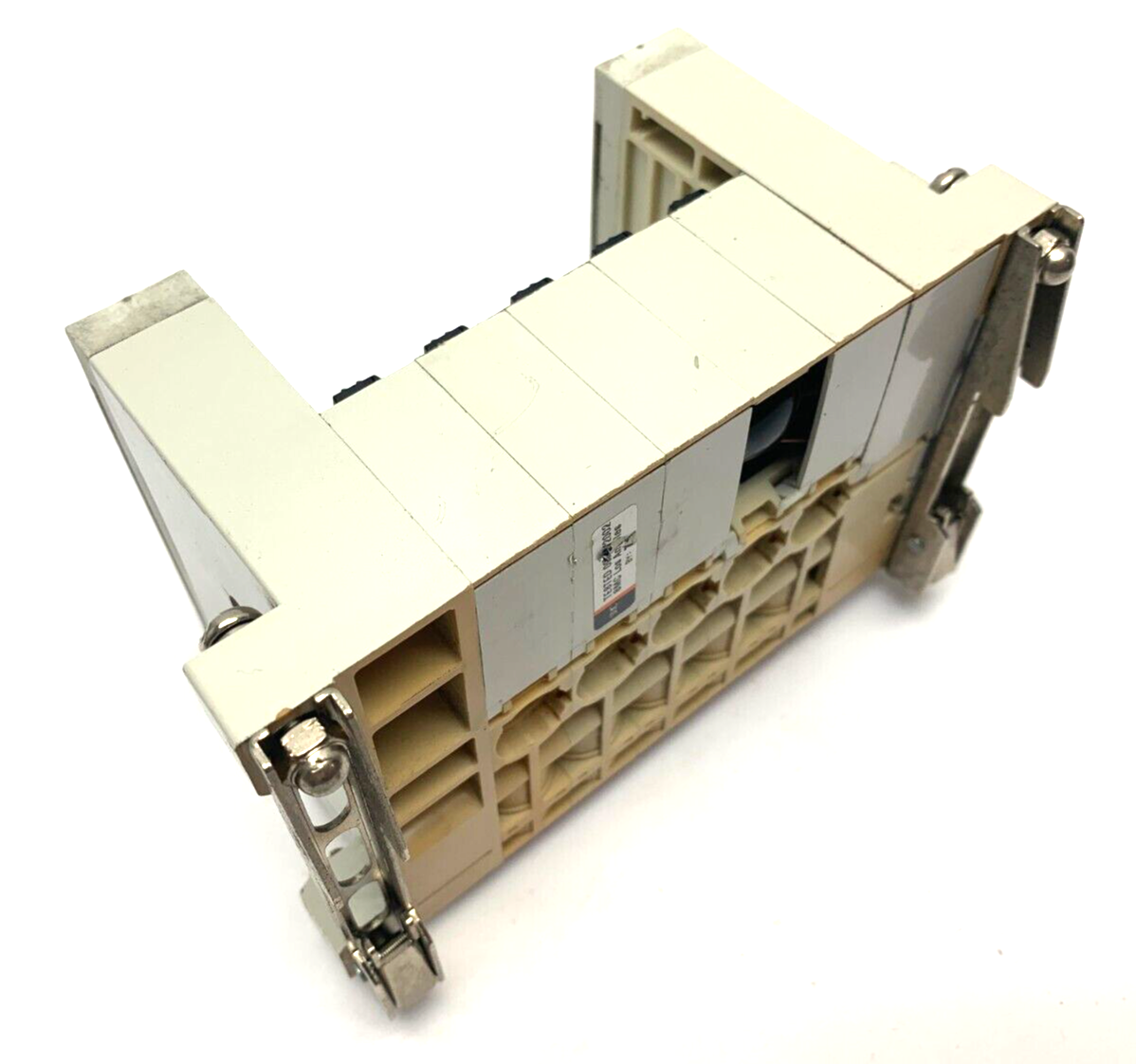 VV5Q11-05N3FS0-D0RS | SMC Plug In Manifold Assembly 5-Port - Used - Maverick Industrial Sales