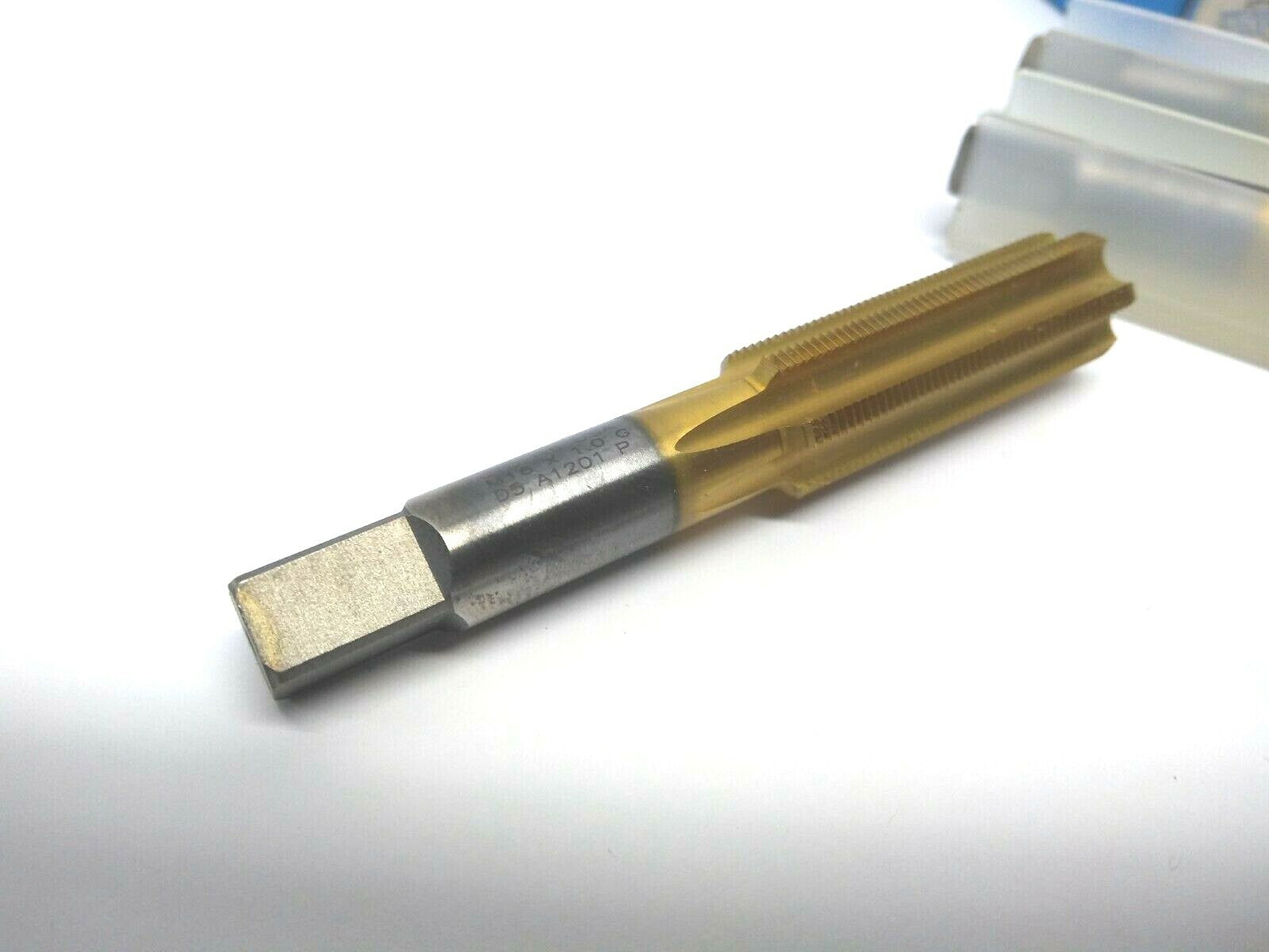 65721 | Greenfield M16 x 1.0 D-5 BOTT TIN/MAXI AL Straight Flute PKG OF 6 - New - Maverick Industrial Sales