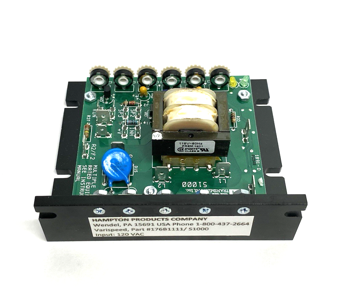 Hampton Products 176B1111 Vari Speed® S1000 Series DC Motor Speed Controller - Maverick Industrial Sales
