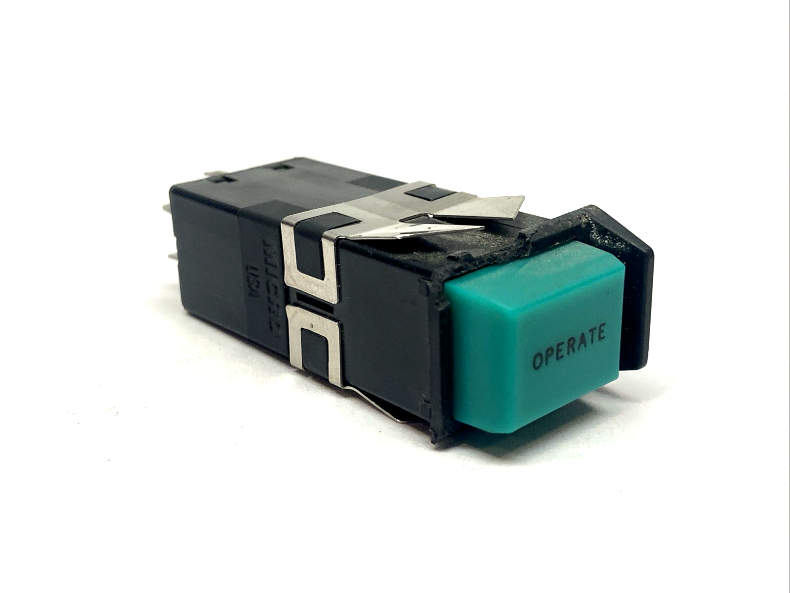 4A23BEA11 | Honeywell Micro Control Green Operate Pushbutton Switch - Used - Maverick Industrial Sales