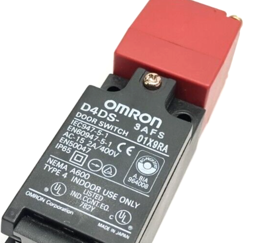 Omron D4DS-3AFS Safety Interlock Door Switch - Maverick Industrial Sales