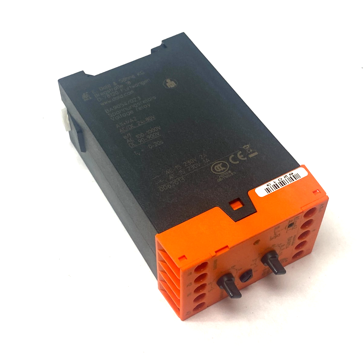 E. Dold & Söhne 0062013 Voltage Change Relay BA9054/023 - Maverick Industrial Sales