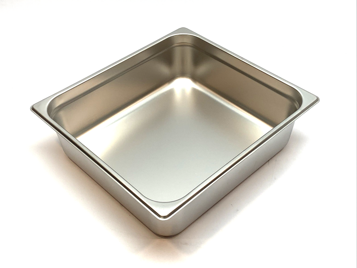 Choice 4070142 Steam Table Hotel Pan 2/3 Size 4" Deep Stainless Steel LOT OF 13 - Maverick Industrial Sales