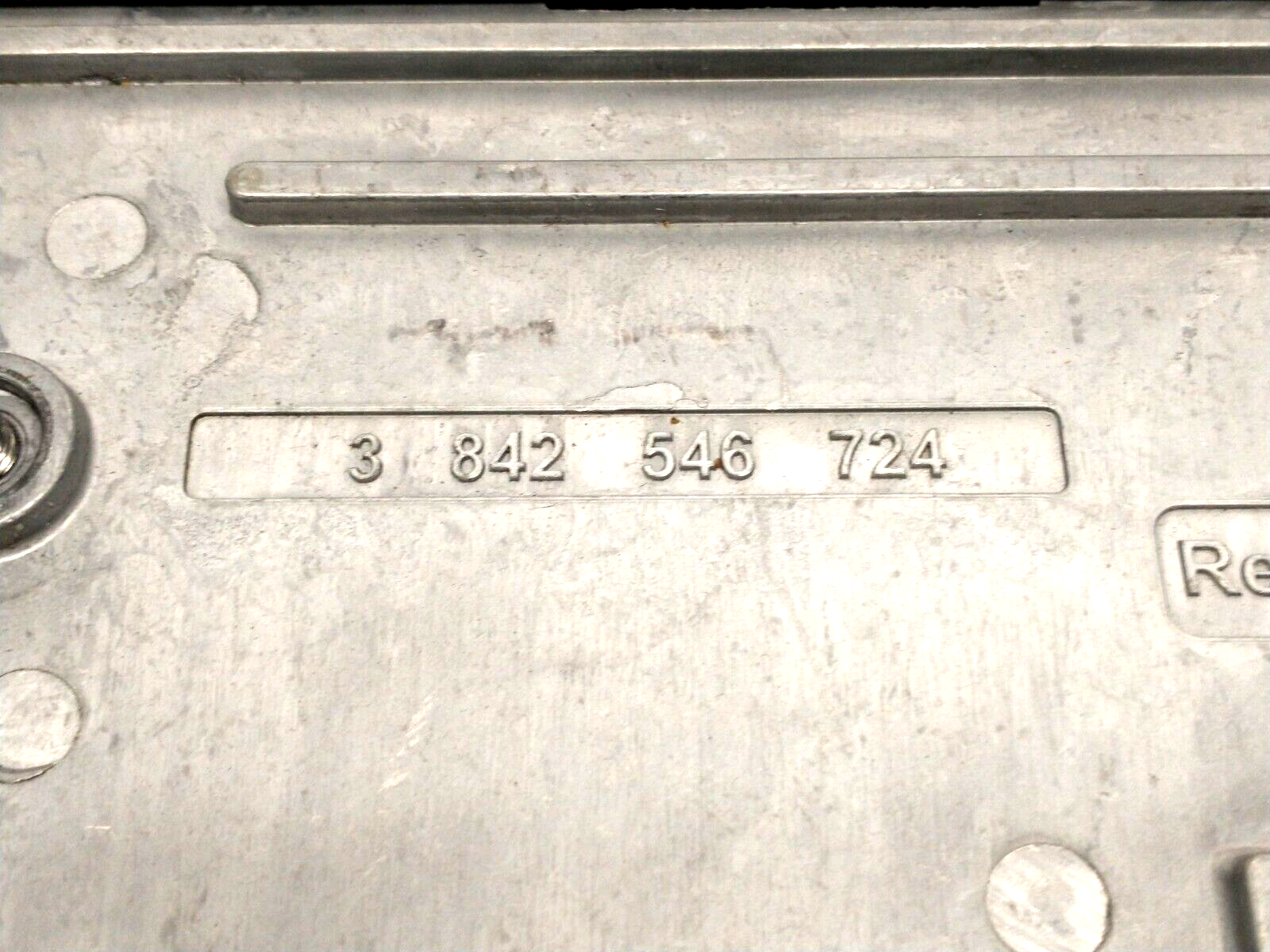 Bosch Rexroth 3842546724 AS 2 Drive Unit Cover Plate Left Elements TS 2 VPLUS - Used - Maverick Industrial Sales