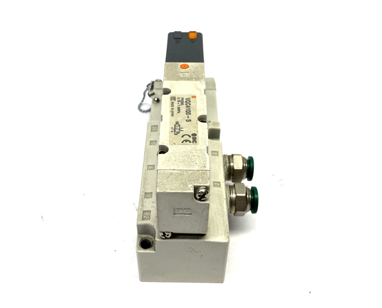SMC VQC4100-5 Solenoid Valve & Base - Maverick Industrial Sales