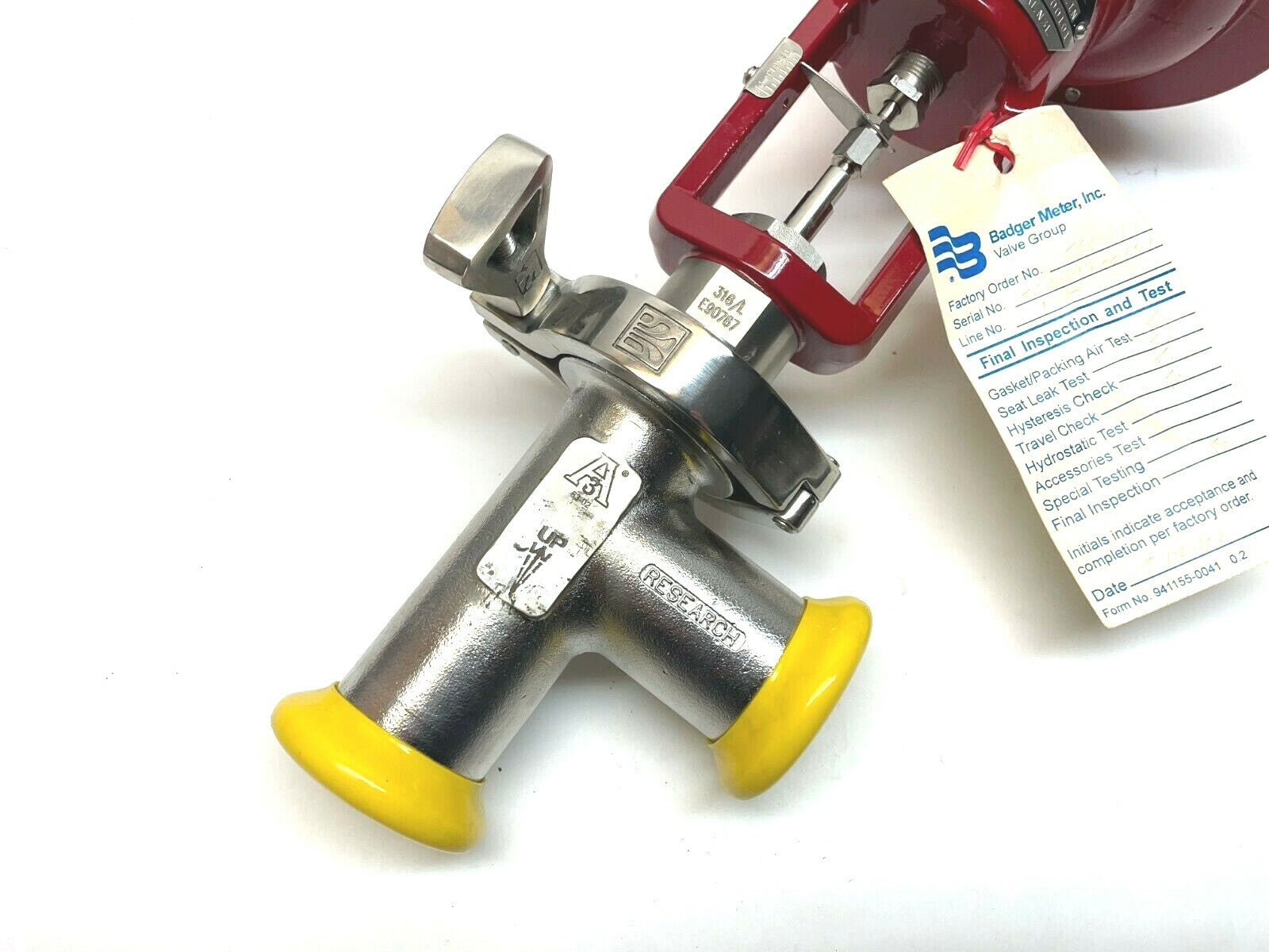 Research Control Valve, ATC, 3-15,1005ASY3LY0CSALN3L Flow Control Valve - Maverick Industrial Sales