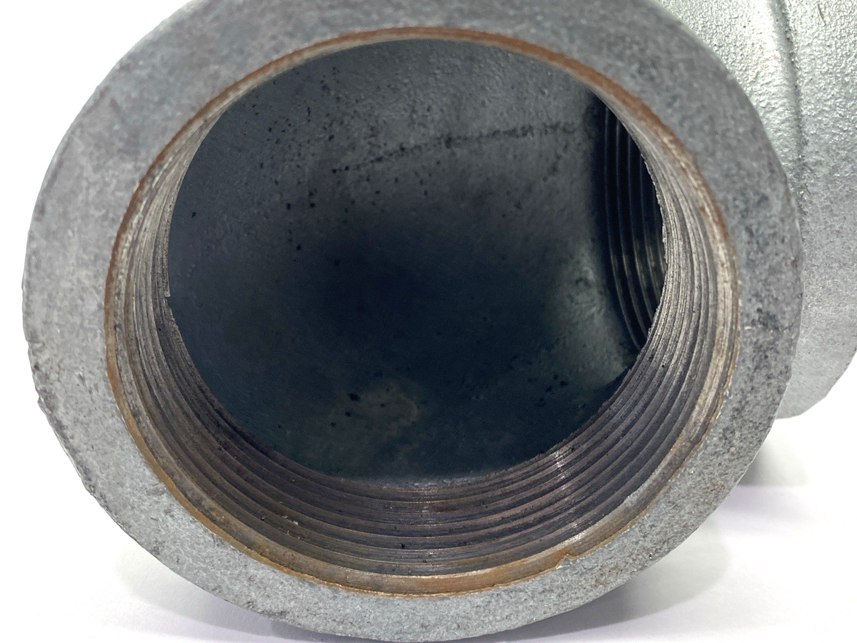 N/A | Cast Pipe Elbow 3" Thread 90 Degree 150lb Capacity - New – Open box - Maverick Industrial Sales