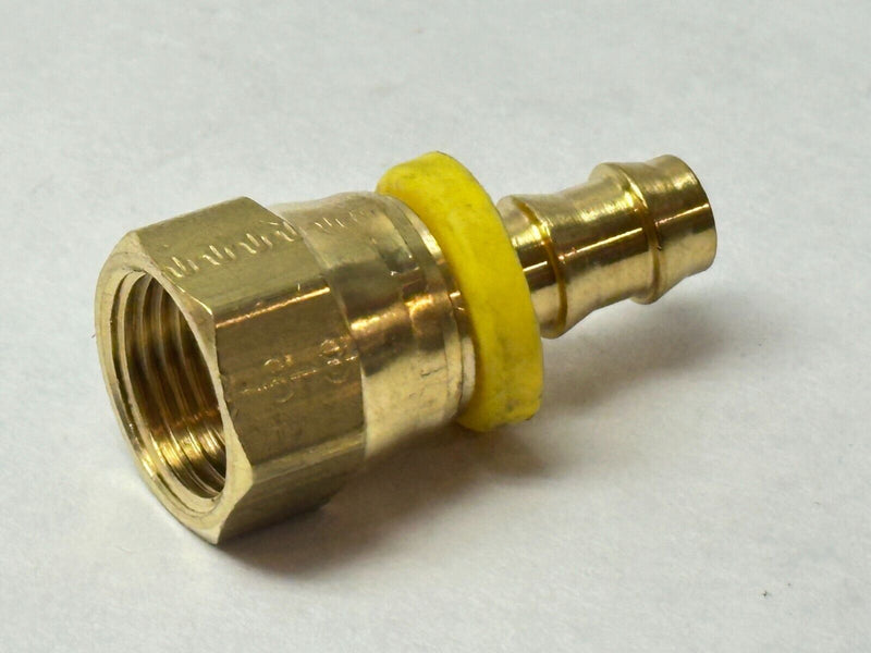 Parker 30682-8-6B Push On Hydraulic Hose Fitting 1/2" JIC x 3/8" Hose Brass - Maverick Industrial Sales