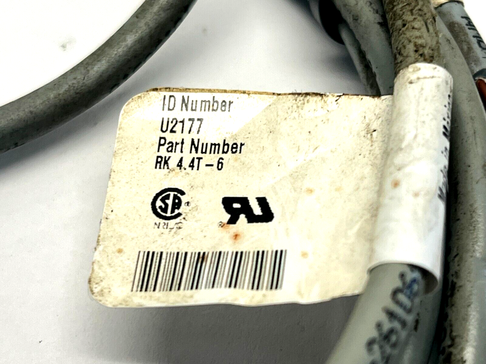 Turck RK 4.4T-6 6.5' Euro Fast Cordset 300V FT1 U2177 LOT OF 3 - Maverick Industrial Sales