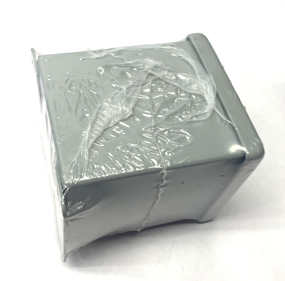 E1PBXM | Hoffman Extra-Deep Pushbutton Enclosure, Gray, Steel, 22.5mm Hole - New - Maverick Industrial Sales