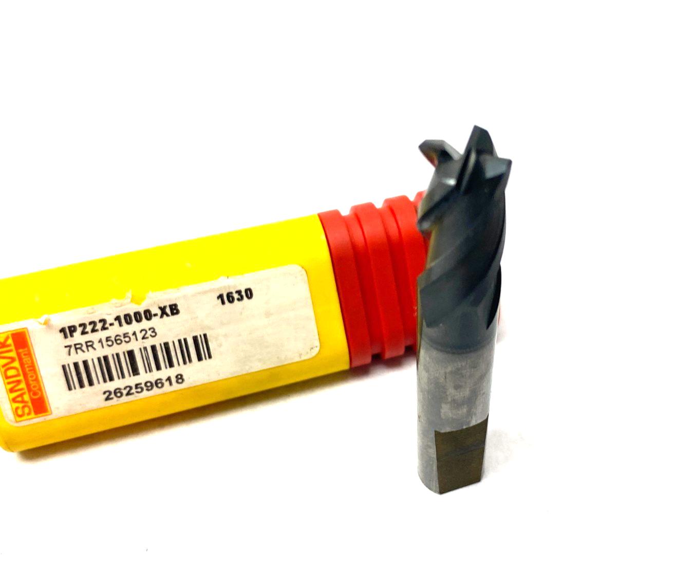 1P222-1000-XB 1630 | Sandvik CoroMill® Plura Solid Carbide End Mill 26259618 - New – Open box - Maverick Industrial Sales