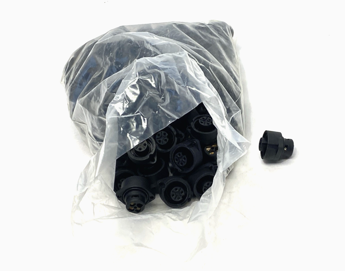 Hirschmann CA 3 GD Circular Receptacle Power Connector Female 932321100 100-PACK - Maverick Industrial Sales