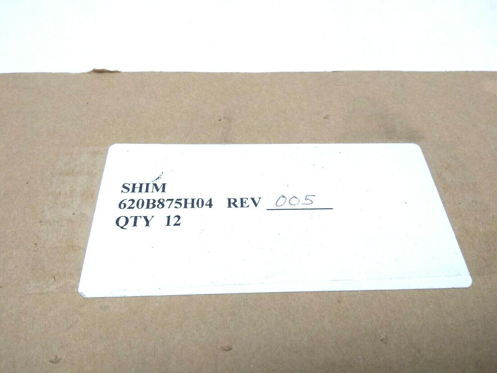Westinghouse 620B875H04 Shim Rev 005 Pack of 12 Shims - Maverick Industrial Sales