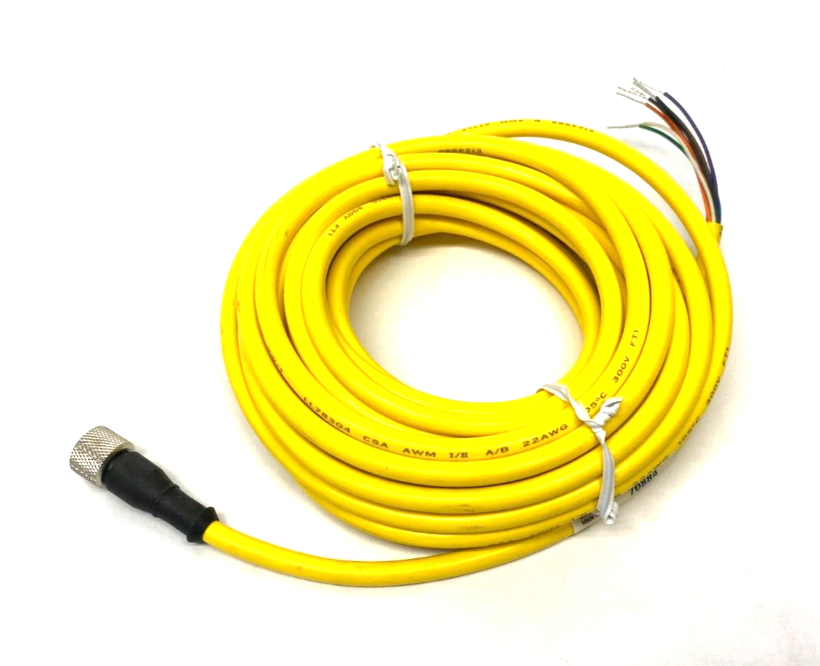 Banner QDE-825D Single Ended Cordset M12 8-Pin Female 70884 - Maverick Industrial Sales