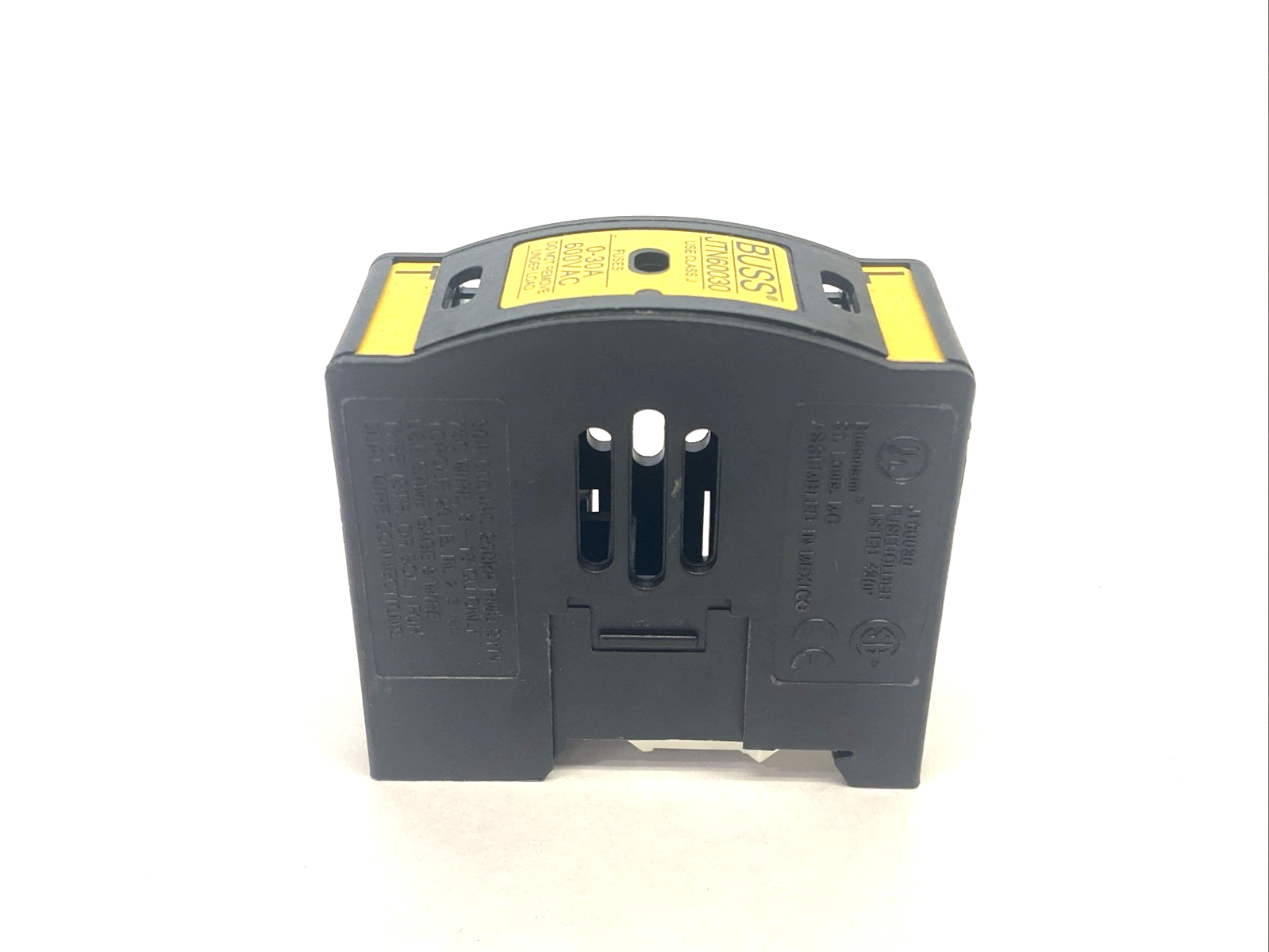 Bussmann JTN60030 Series JT Fingersafe Fuseholder 30A Class J 600VAC - Maverick Industrial Sales