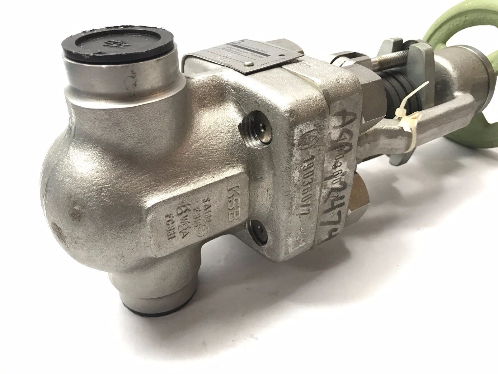 KSB 1" Inch 316 Stainless Steel Double Disc Gate Valve 150 lbs Socket Weld - Maverick Industrial Sales