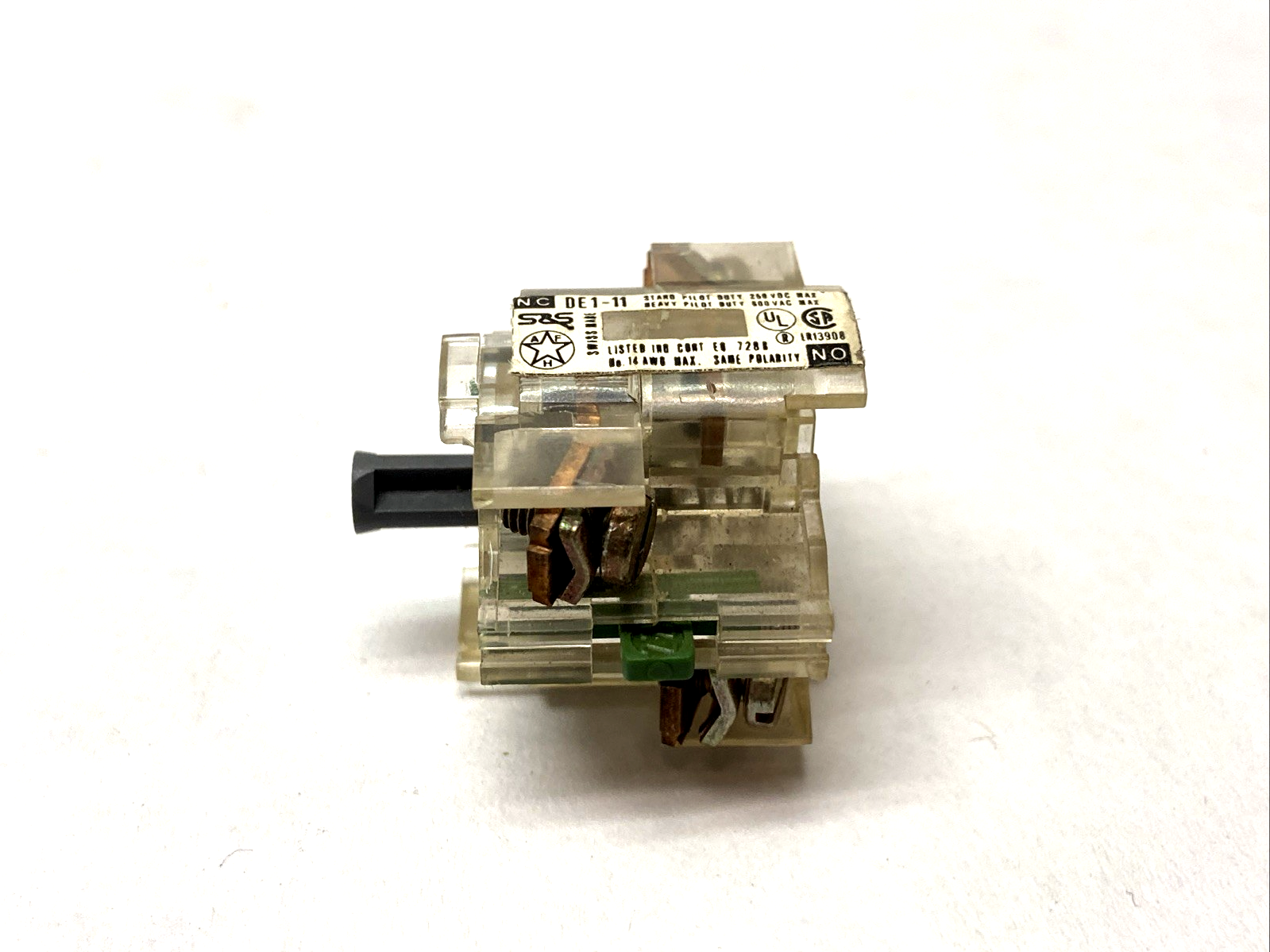 Sprecher+Schuh DE1-11 Contact Block 500V 10A - Maverick Industrial Sales