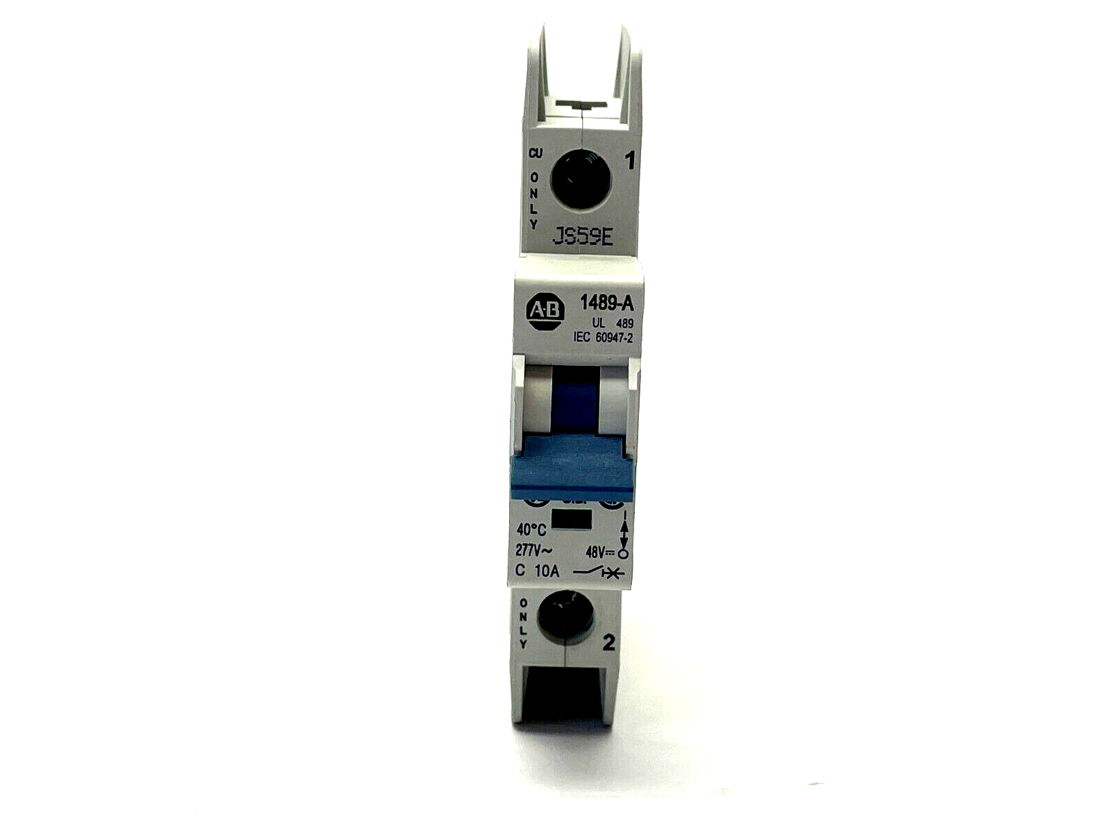 1489-A1C100 | Allen Bradley Ser. A Miniature Circuit Breaker - Used - Maverick Industrial Sales
