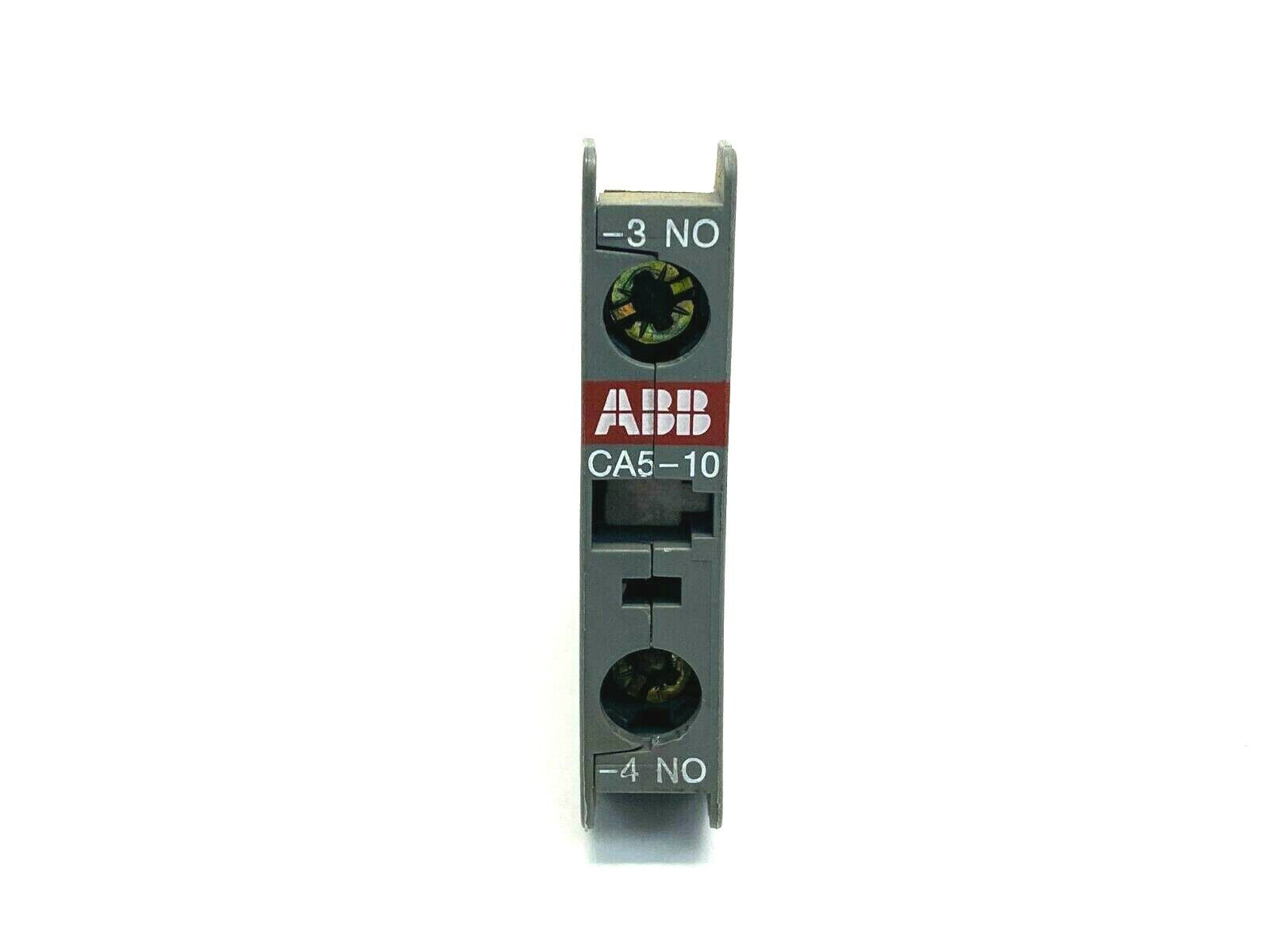 ABB CA5-10 Auxiliary Contact Front Mount Block 1 NO - Maverick Industrial Sales